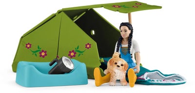 Schleich 42745 Pocket Set Lekesett Camping med Kim