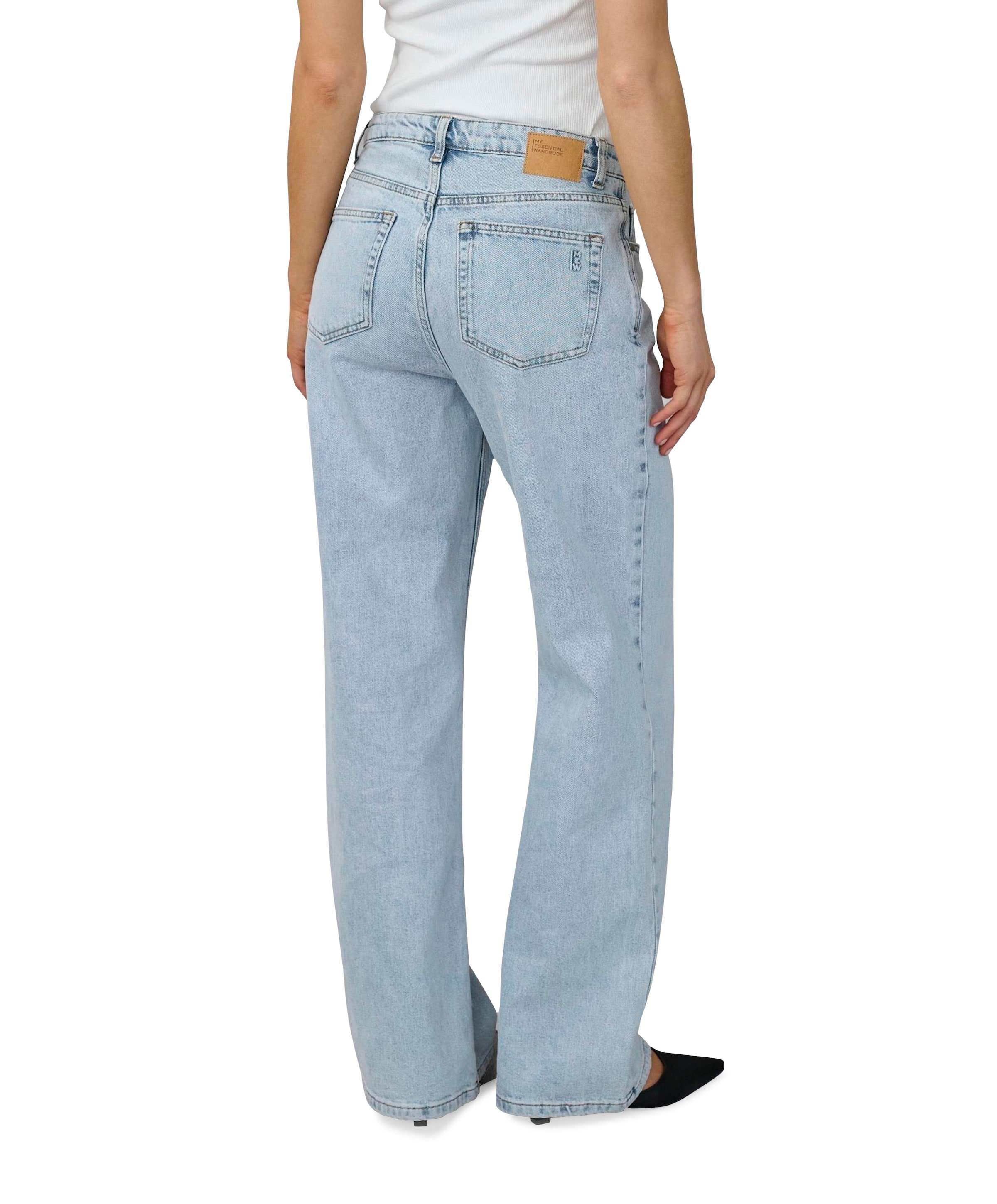 My Essential Wardrobe 35 THE LOUIS 139 HIGH WIDE Y dames jeans blauw