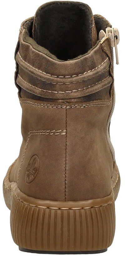 Rieker Veterschoenen Hoog taupe