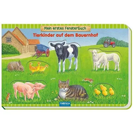Trötsch Mein erstes Fensterbuch Tierkinder auf dem Bauernhof