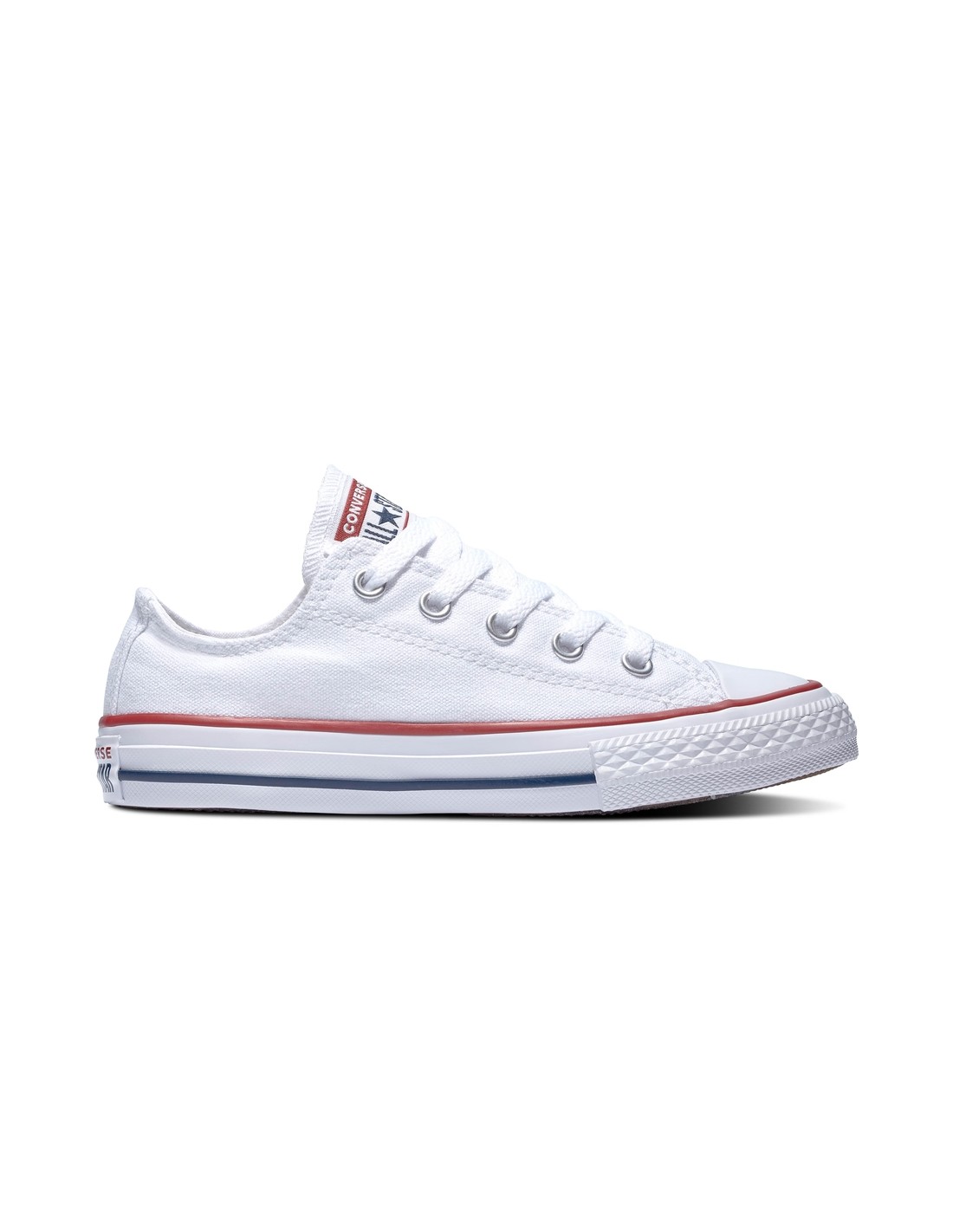 converse sneakers basses enfant yth c/t all star ox blanc