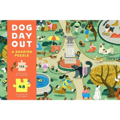 Dog Day Out Sharing Puzzle: A Sharing Puzzle for Kids and Grownups - Magma for Laurence King
