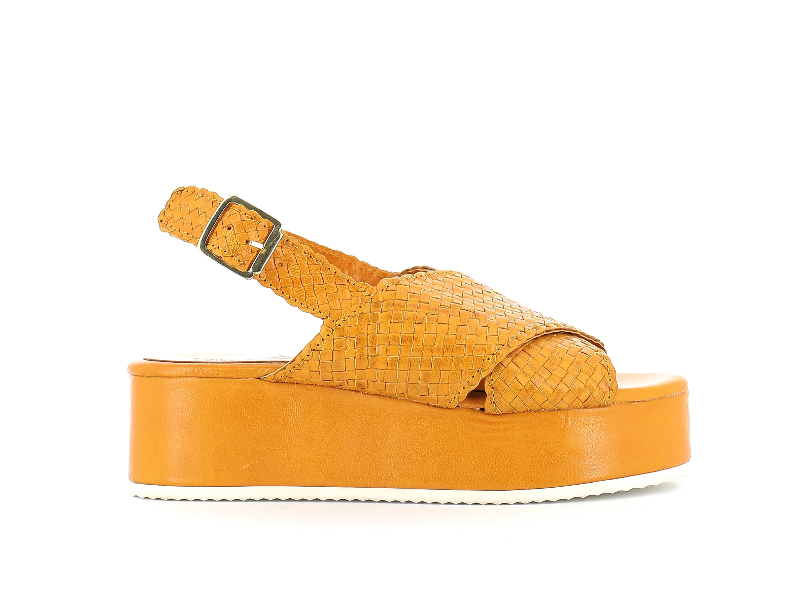 Metamorf ose-GALET Cuir Moutarde