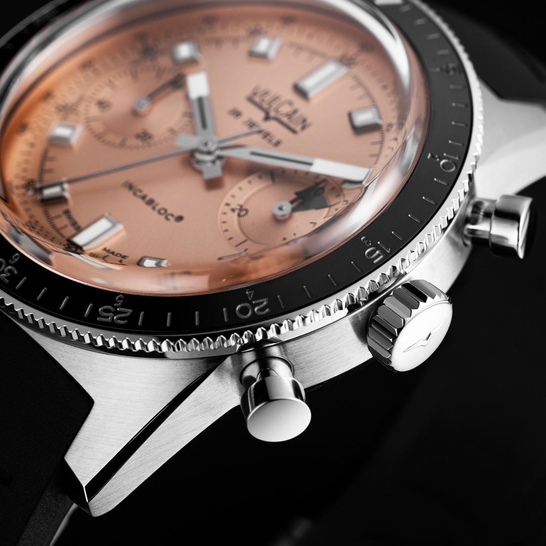 Vulcain Skindiver Chronograph Salmon Limited Edition