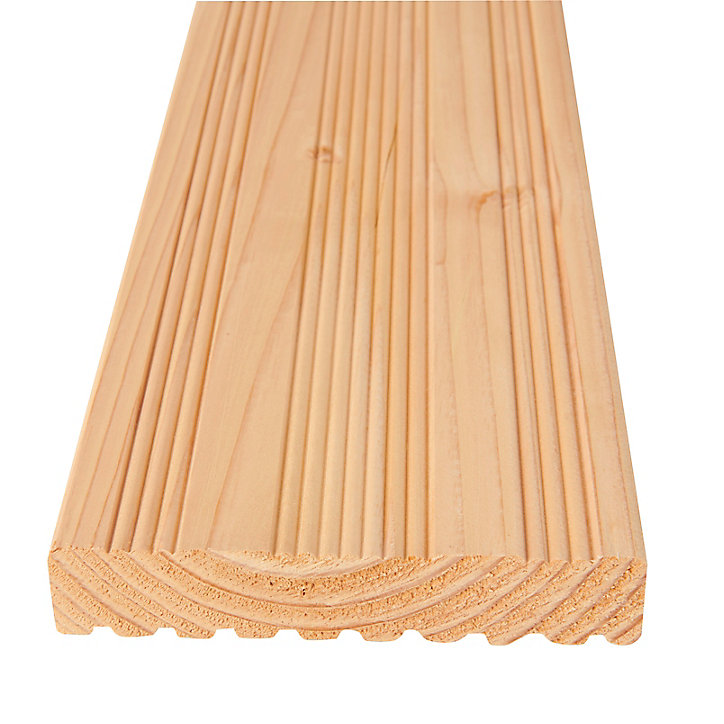 Lame de terrasse douglas naturel Soren L.300 x l.14,4 cm