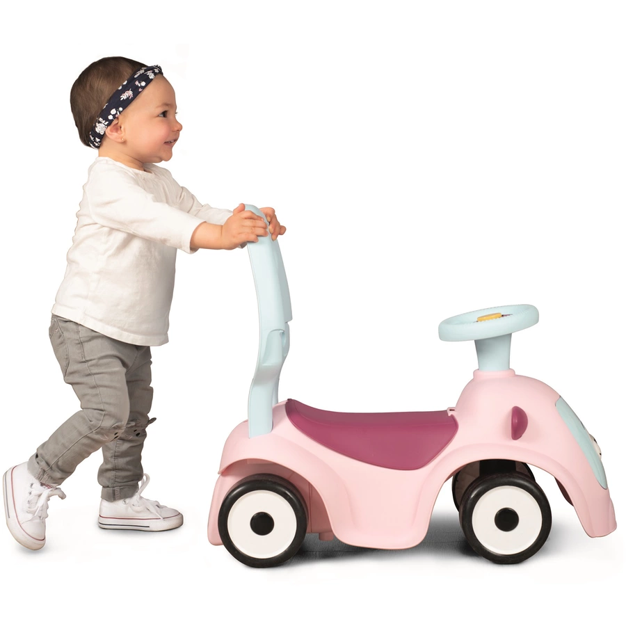 Smoby 3- in- 1 Rutscherfahrzeug Maestro Rose