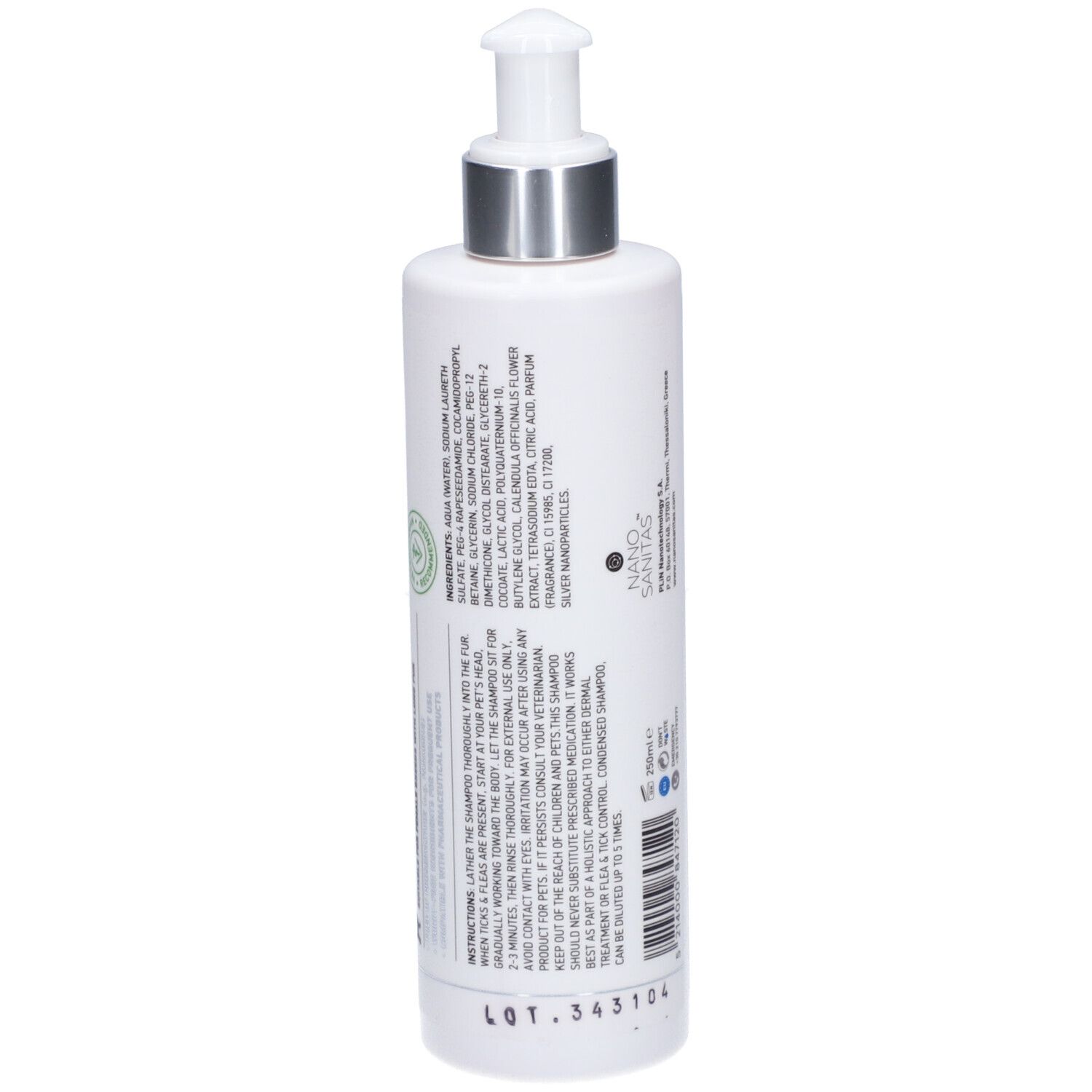NanoSanitas Shampoo female advanced fur care