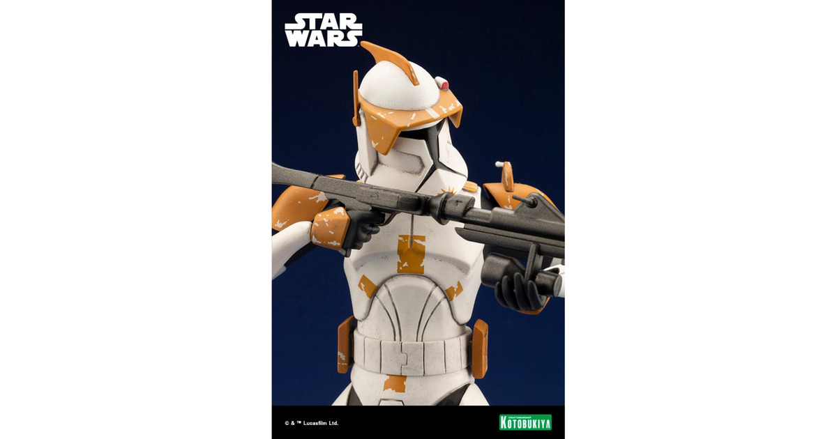 Star Wars The Clone Wars ARTFX Statue 1/10 Commander Cody 17 cm Speelfiguur