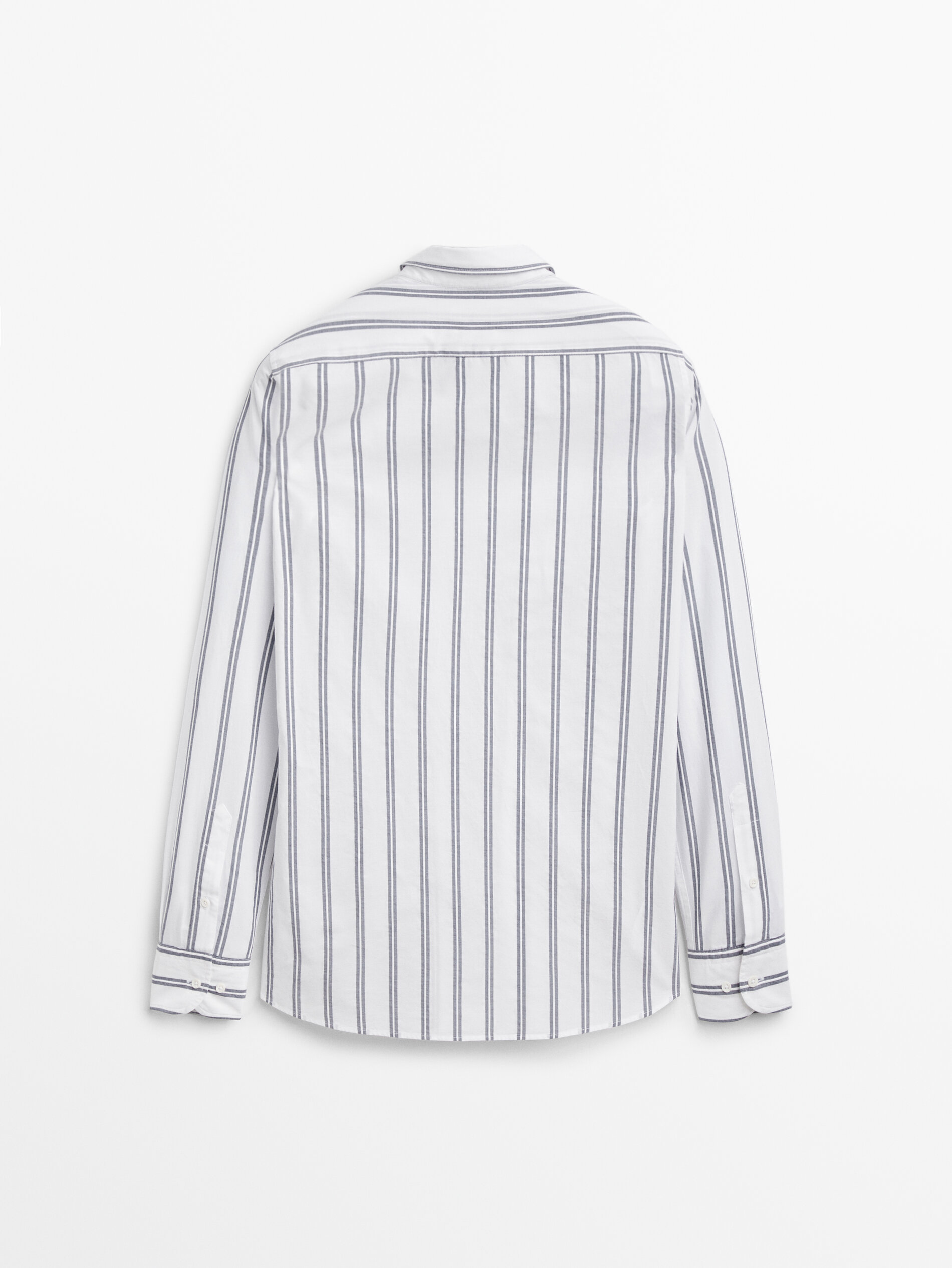 Camisa Raya de corte reto duplo - AZUL MARINHO