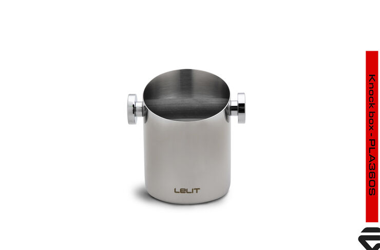Lelit T-LELIT KNOCK BOX FOR 10 GROUNDS Steel