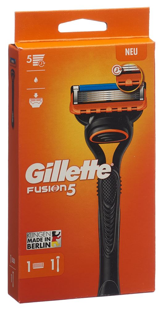Gillette Fusion5 Rasierapparat mit 1 Klinge 1 Stk