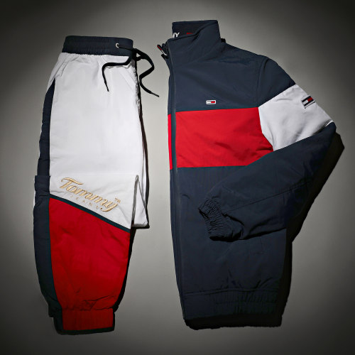 Veste Zippée Tricolore Colorblock 5605 Bleu Marine