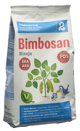 BIMBOSAN Bisoja 2 Folgenahrung<br>400 g, Pulver, refill