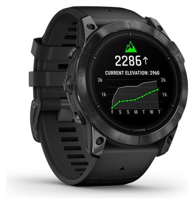 Montre de Sport Garmin epix Pro (Gen 2) Standard Edition 51 mm Gris Slate Noir