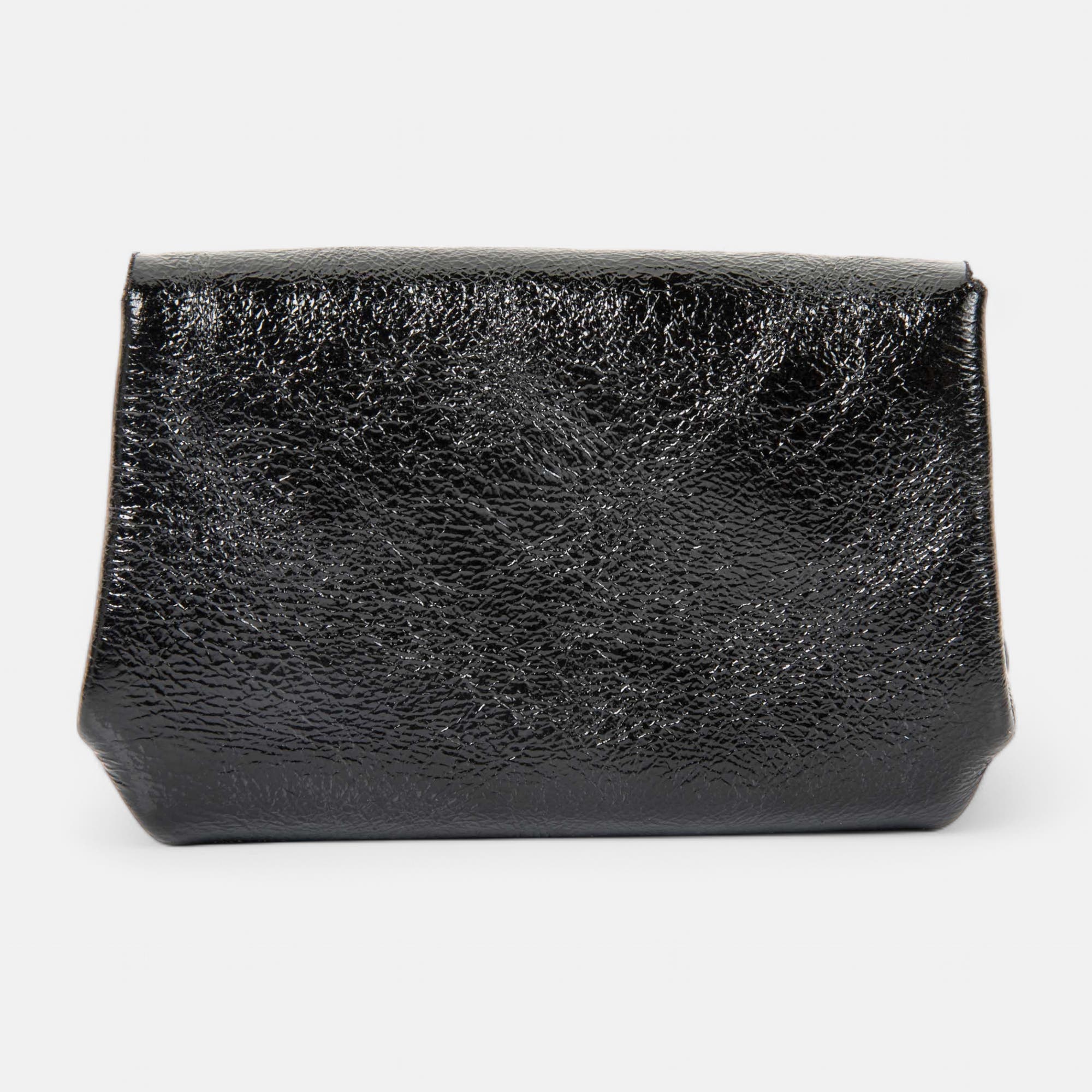 Petite maroquinerie en cuir noir