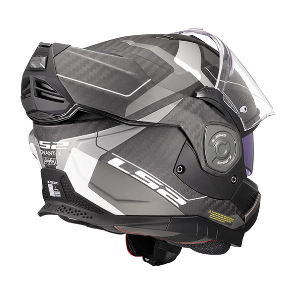 LS2 - Casque FF901 Advant X Carbon Horizon Argent / Gris / Mat