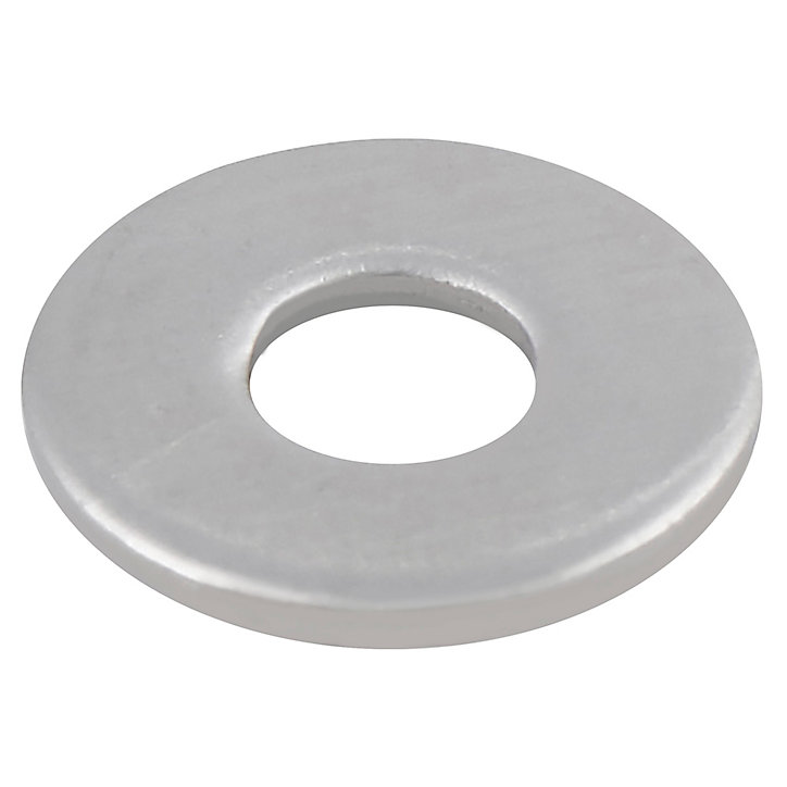 Grandes rondelles plates en acier inoxydable A4 ø 4mm - 10 pièces