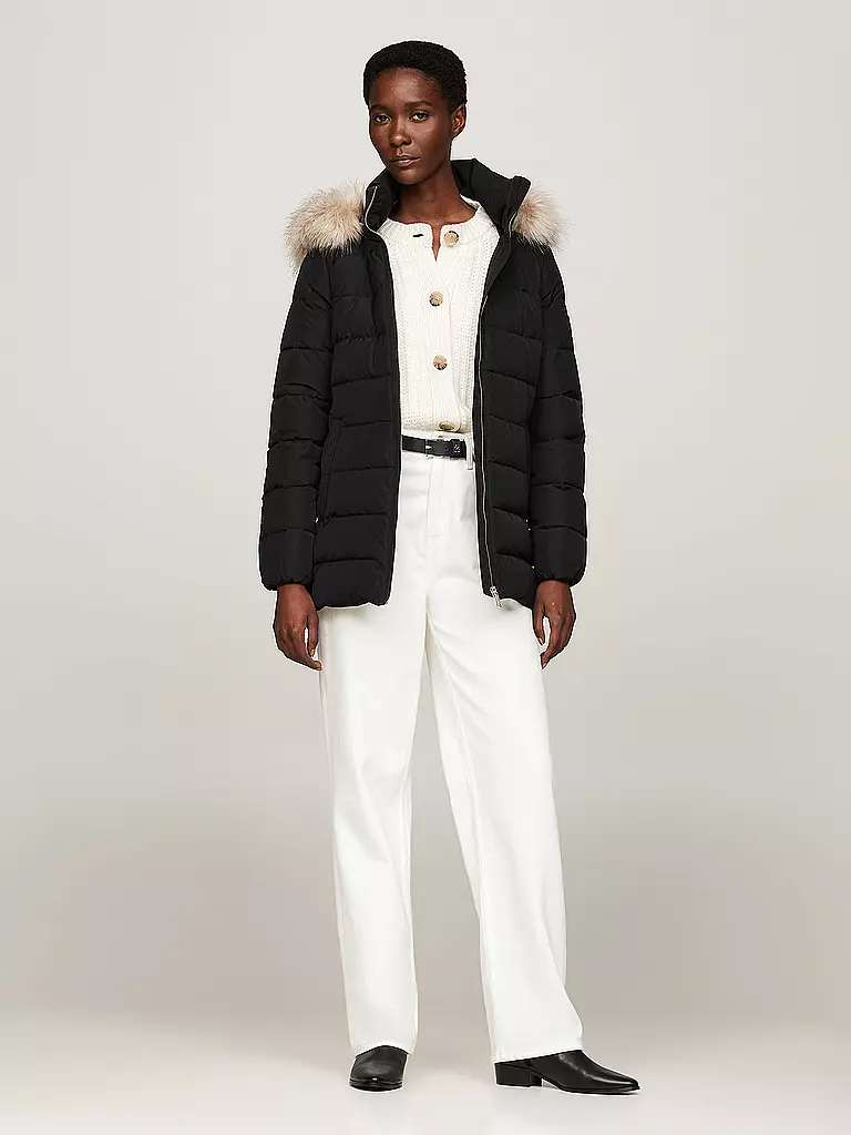 TOMMY HILFIGER Daunenjacke TYRA  schwarz