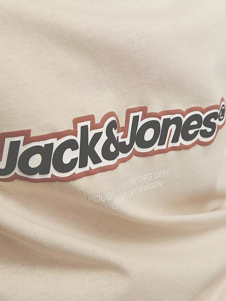 JACK & JONES Jungen T-Shirt JORVESTERBRO beige