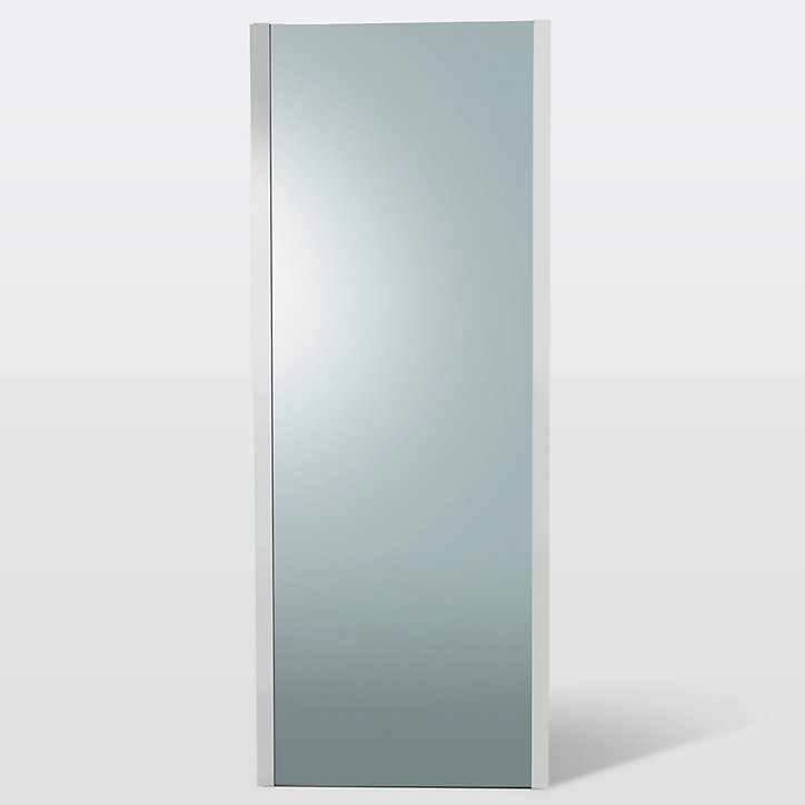 Paroi de douche fixe Cooke & Lewis Zilia verre fumé 90 cm