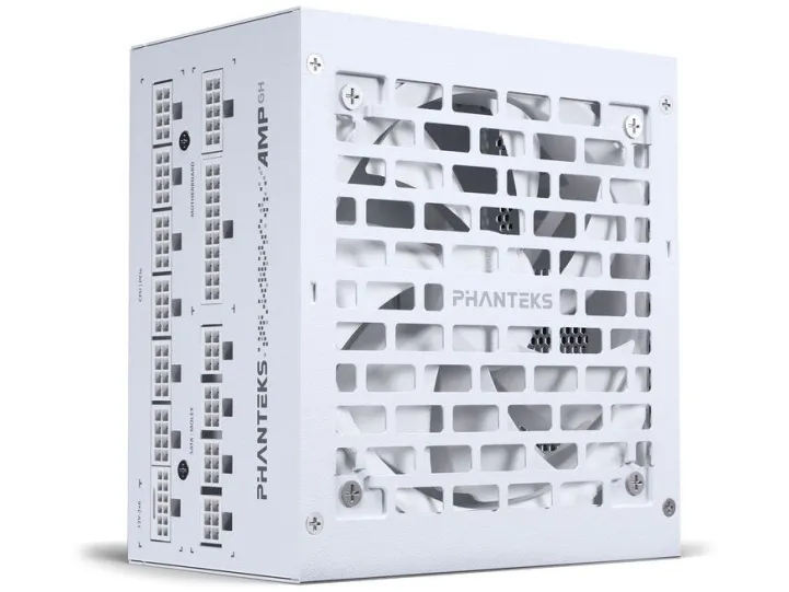 PHANTEKS AMP GH 1200W 80 PLUS Platinum-strømforsyning, PCIe 5.1, ATX 3.1 - 1.200 watt, hvid