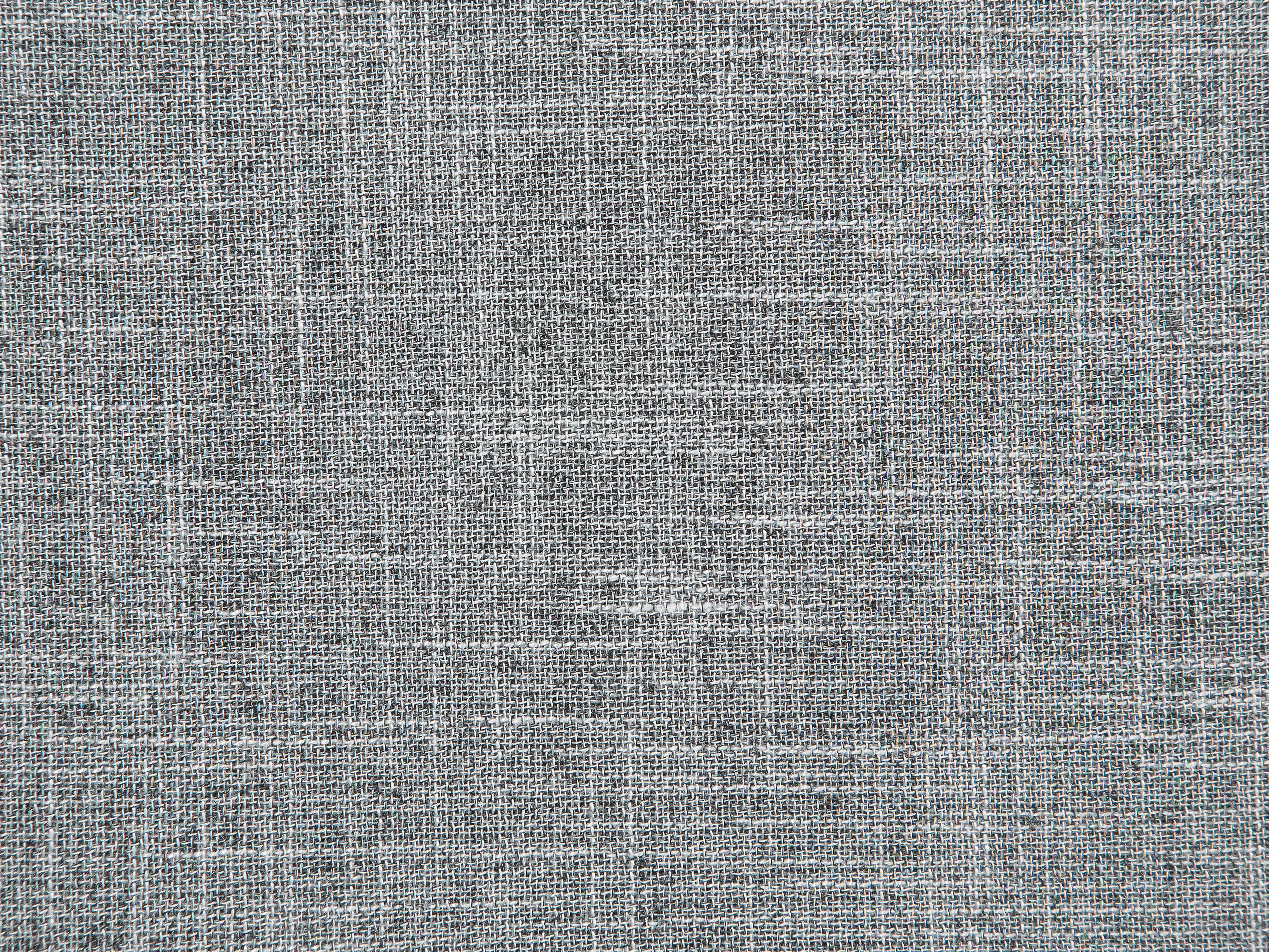 Bed Stof SENNEZ 160 x 200 cm Lichtgrijs