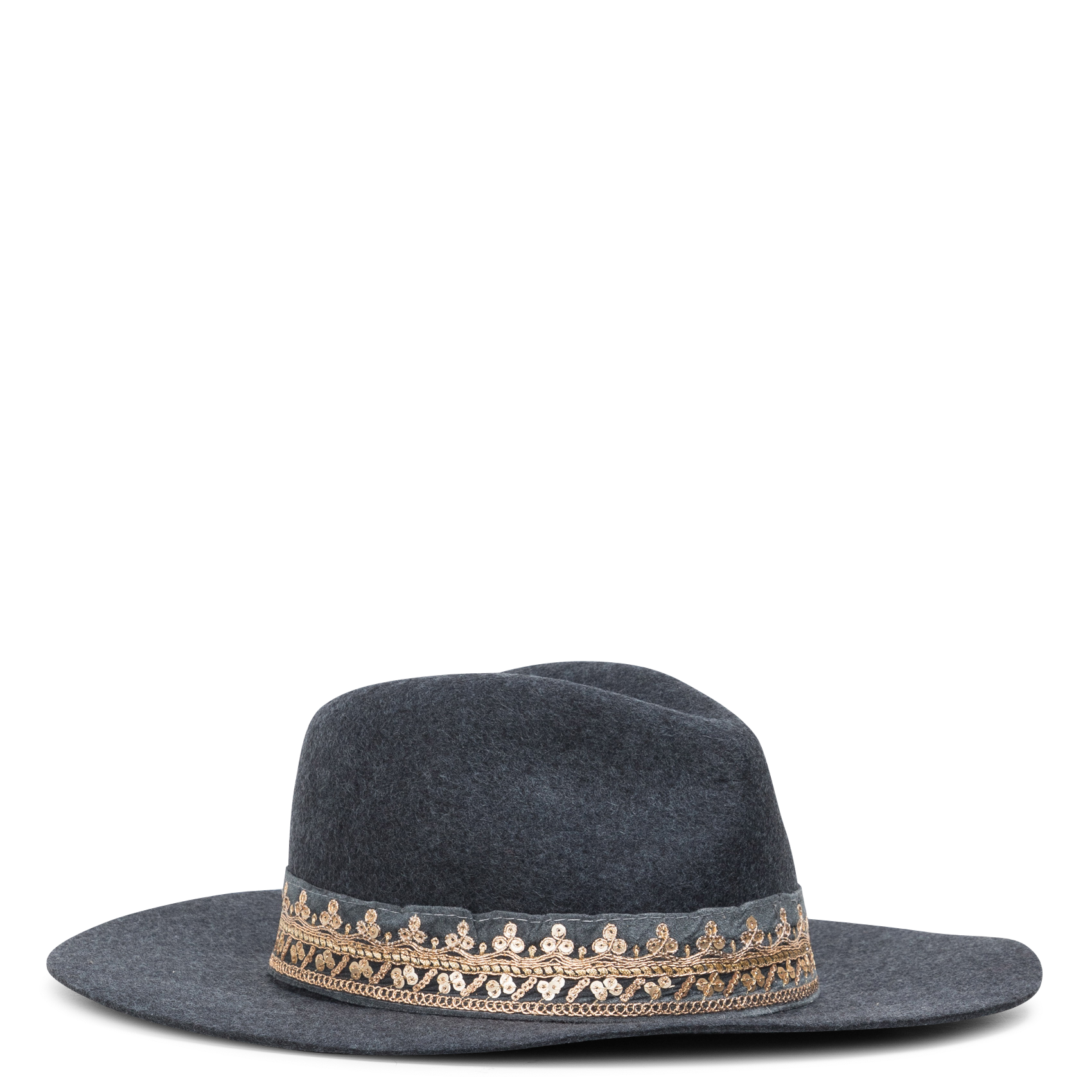 VICTORIO - Chapeau de paille | Gris