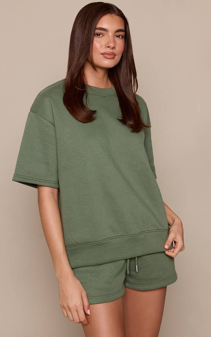 Sea Green Short En Molleton