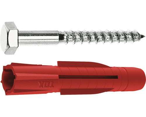 Universele deuvel Tox Tri 12/71 + schroef, 2 stuks per stuk
