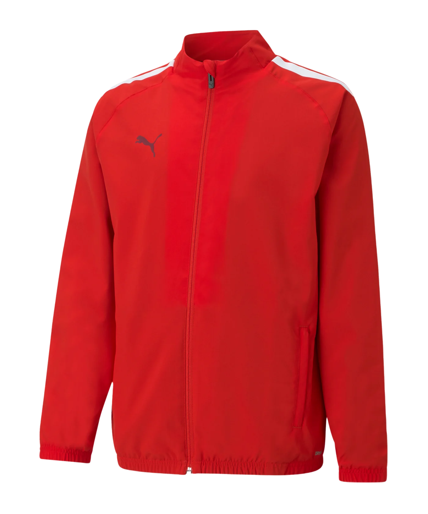 PUMA teamLIGA Sideline Jacke Kids Rot Weiss F01