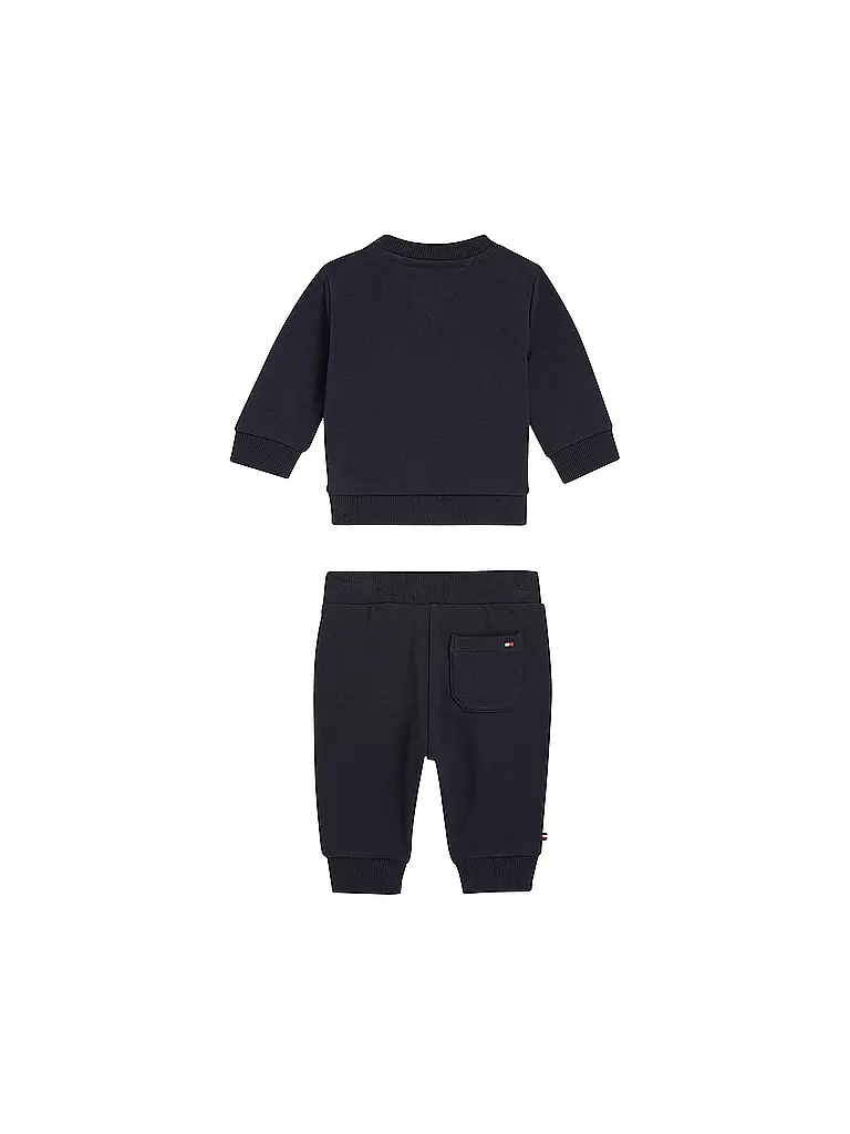 TOMMY HILFIGER Baby Set 2-teilig Sweater und Hose dunkelblau