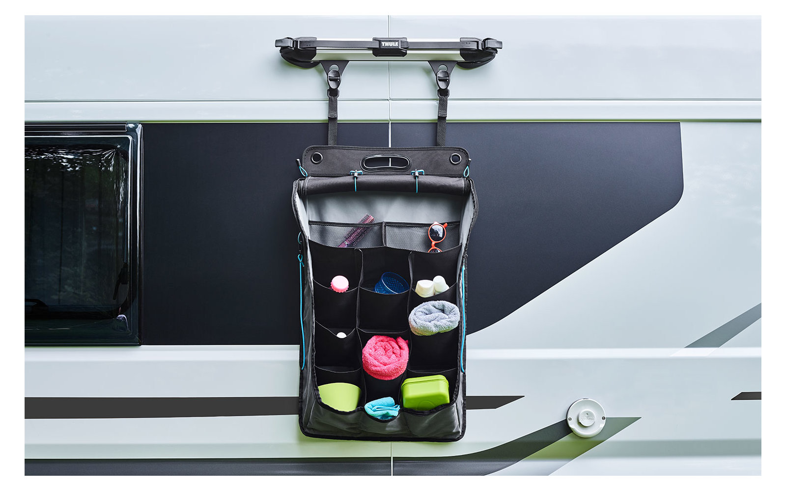 Thule Ladder Fixation Kit Magnet Befestigungs kit 66 x 10 x 8 cm