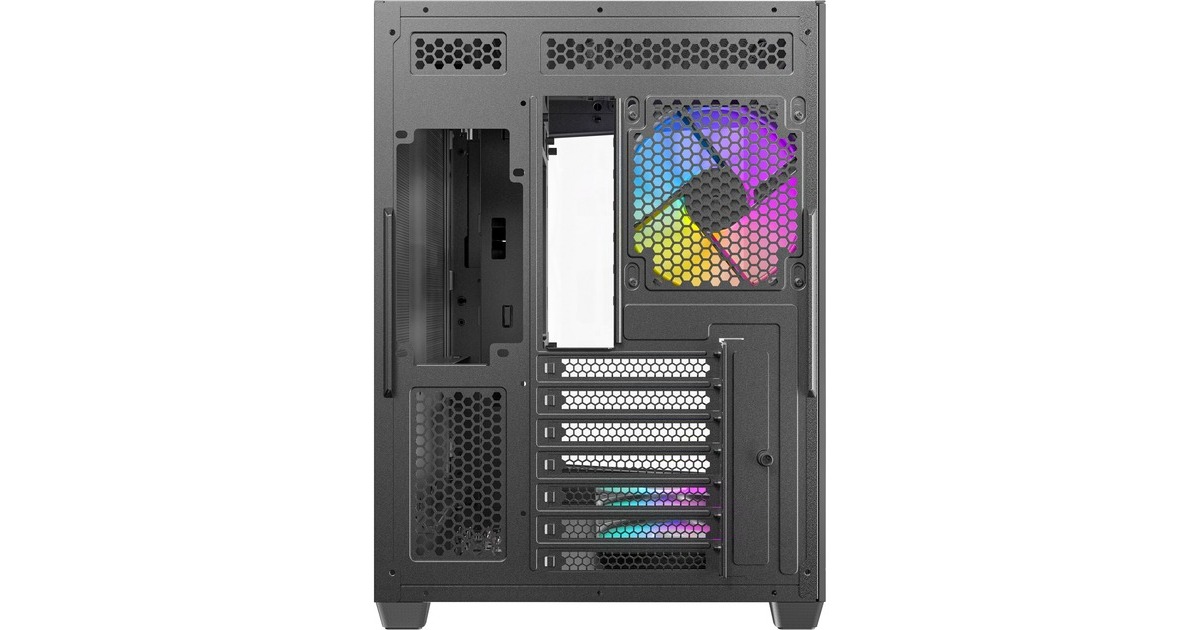 AntecC5 ARGB midi tower behuizing  (Zwart | 2x USB-A | 1x USB-C | Tempered Glass)