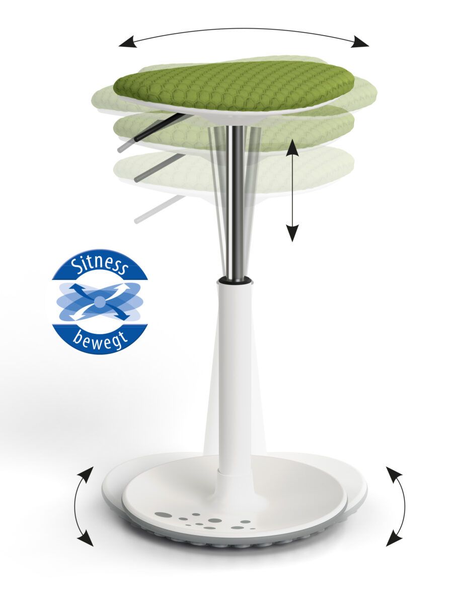 Steh-/Sitzhocker PAIDI SWIFTY