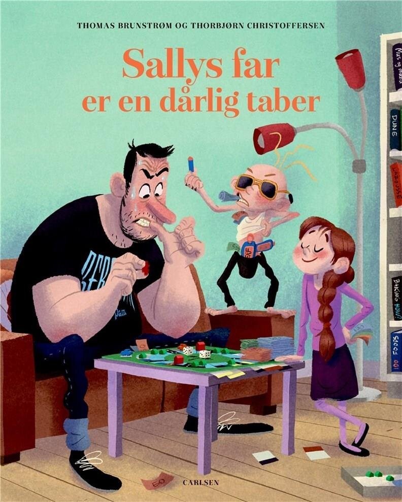 Sallys Far Er En Dårlig Taber - Thomas Brunstrøm - Bog
