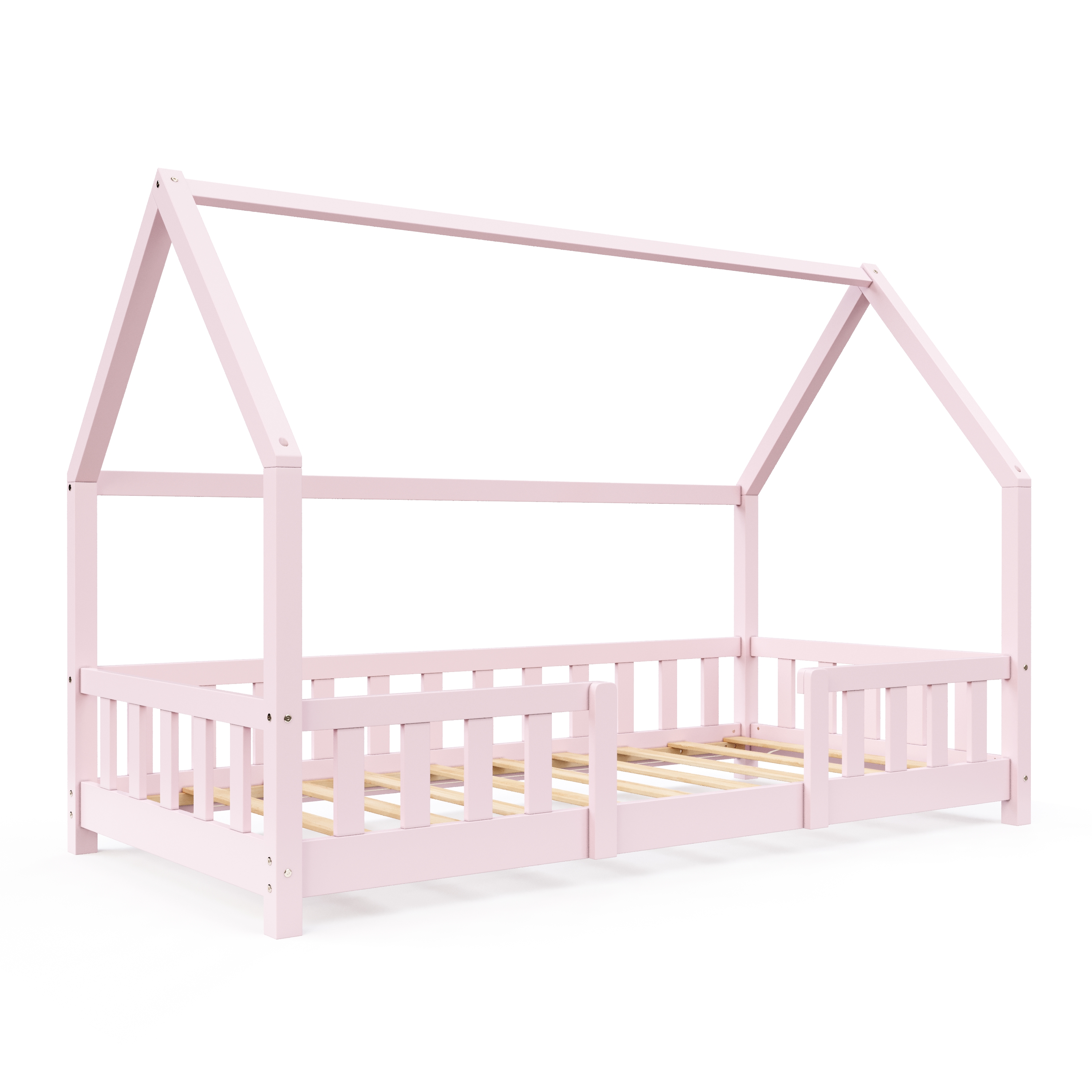 Kinderbett MAISON 80 x 160 cm rosa