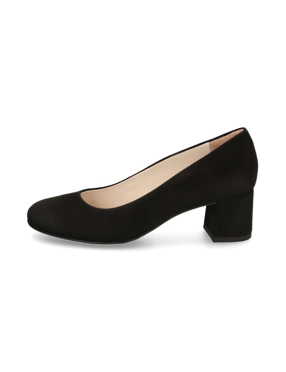 Veloursleder Pumps