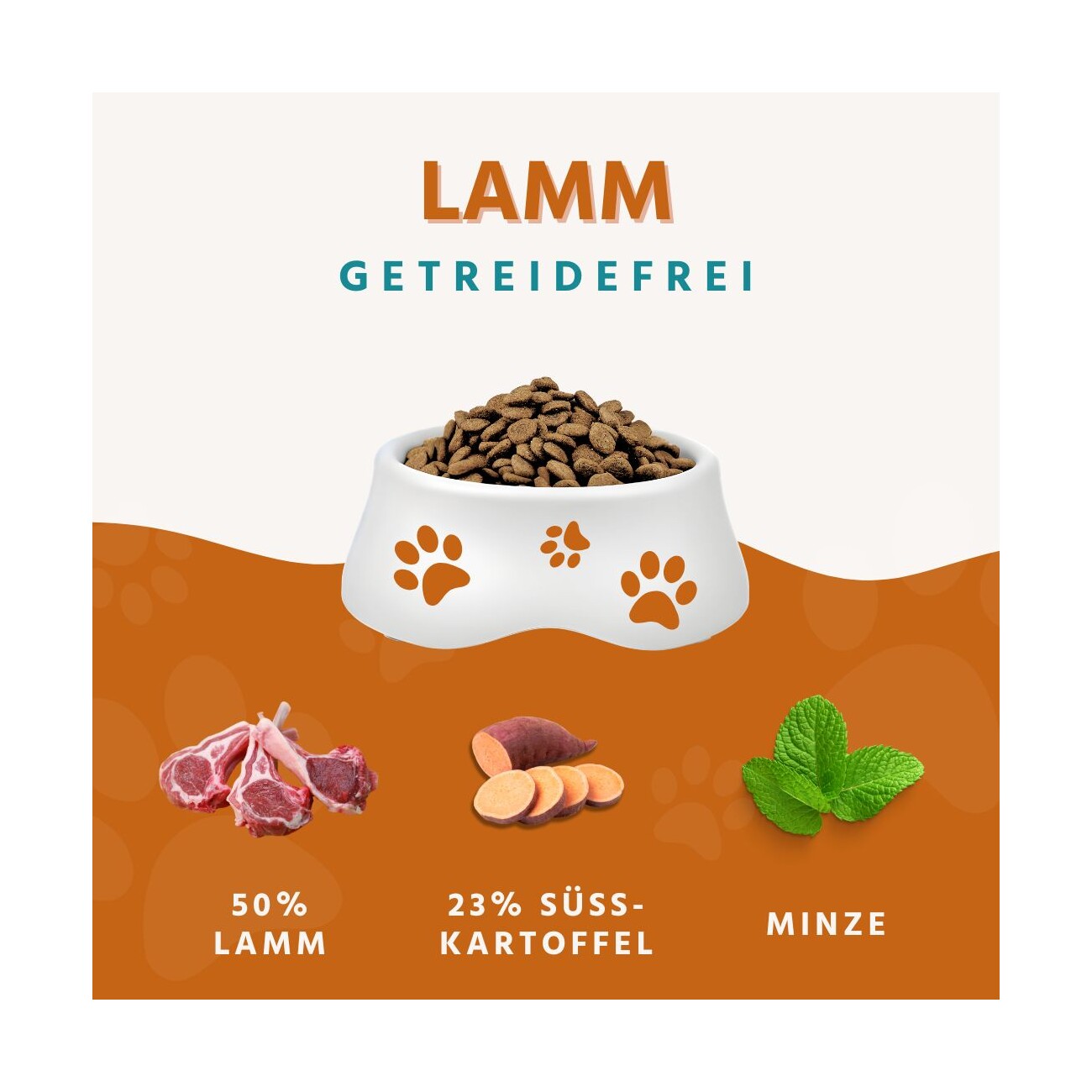 Wildfang ® Adult Trockenfutter mit Lamm 2 kg