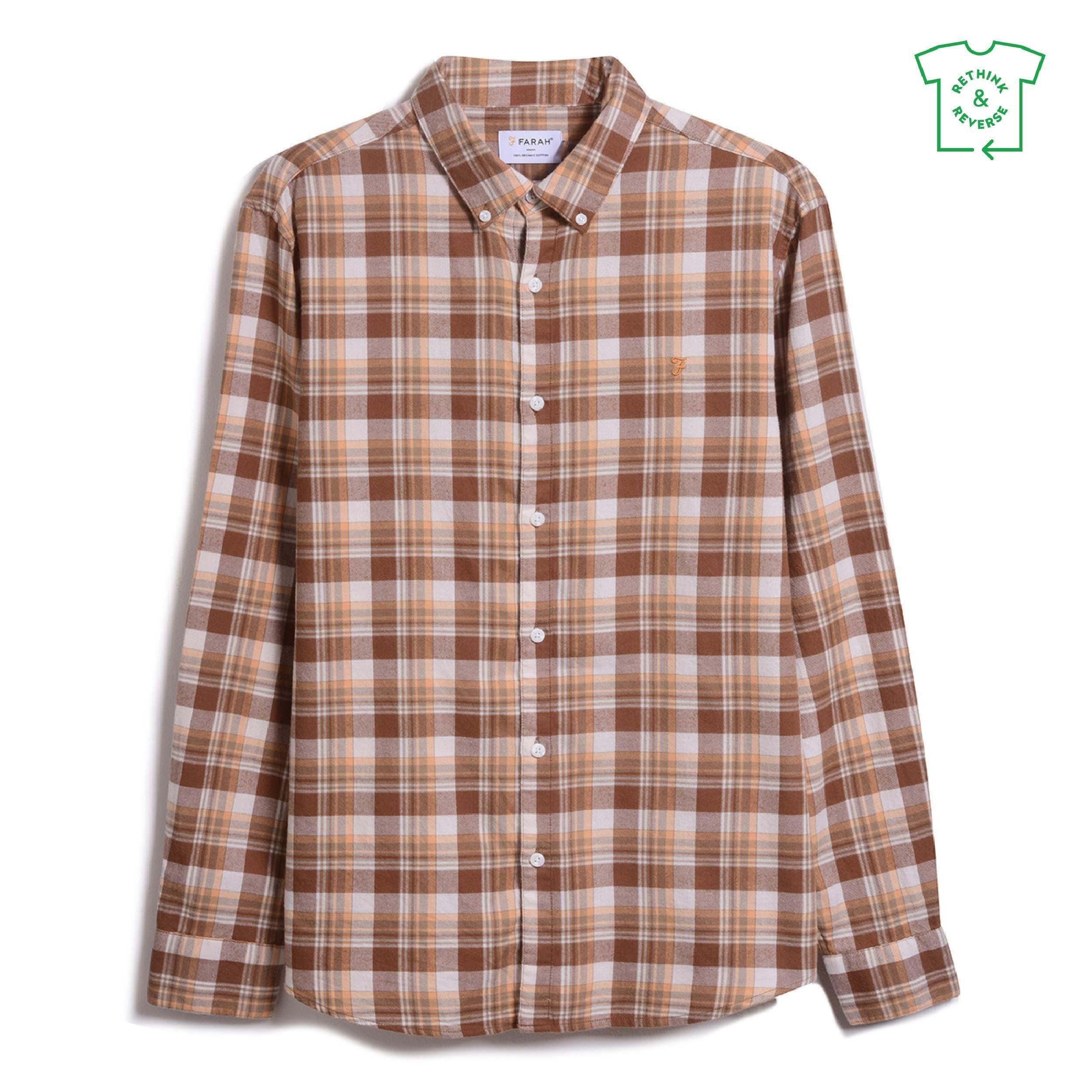 Farah Leroy Checked Long Sleeve Shirt