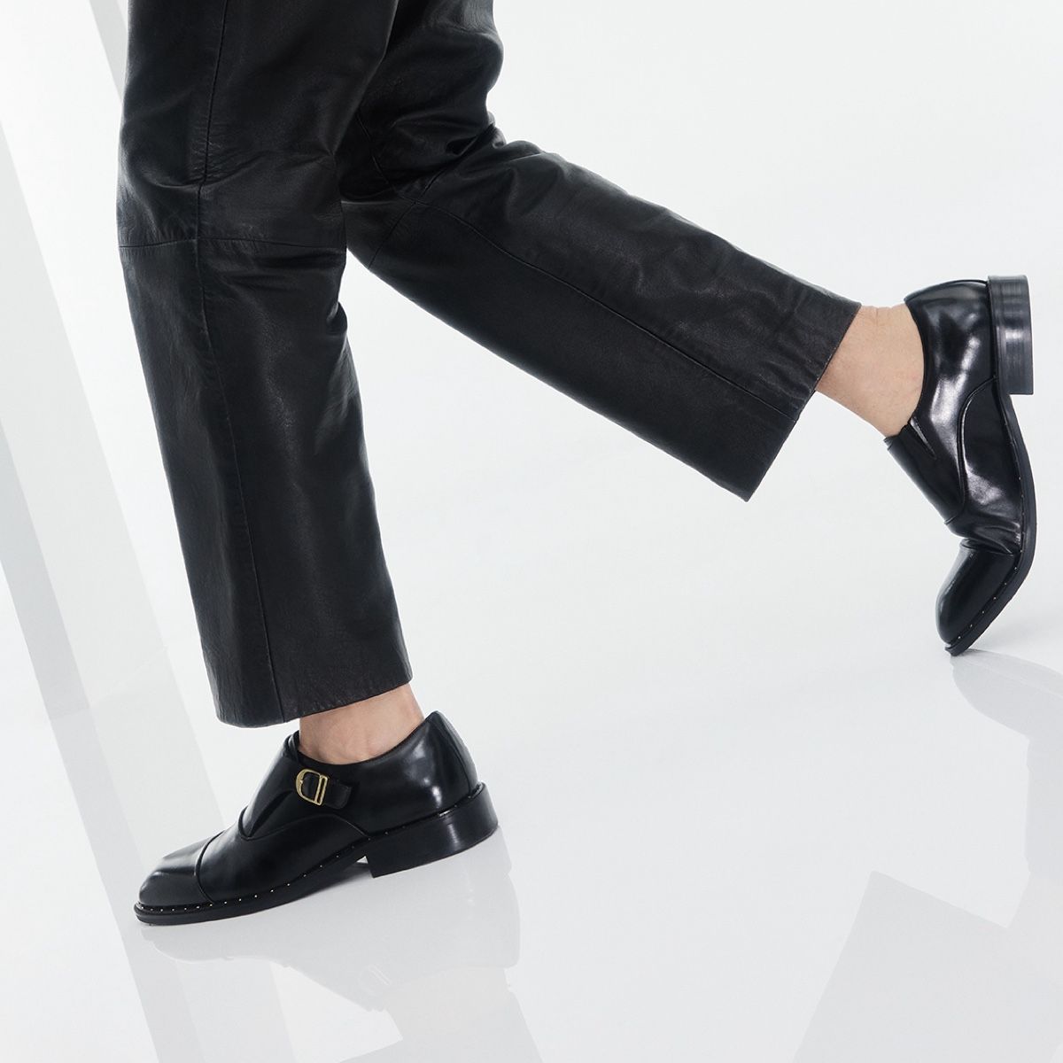 Ayan Black Men Dress Shoes