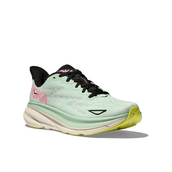 Hoka Dame Løbesko Clifton 9 Grøn