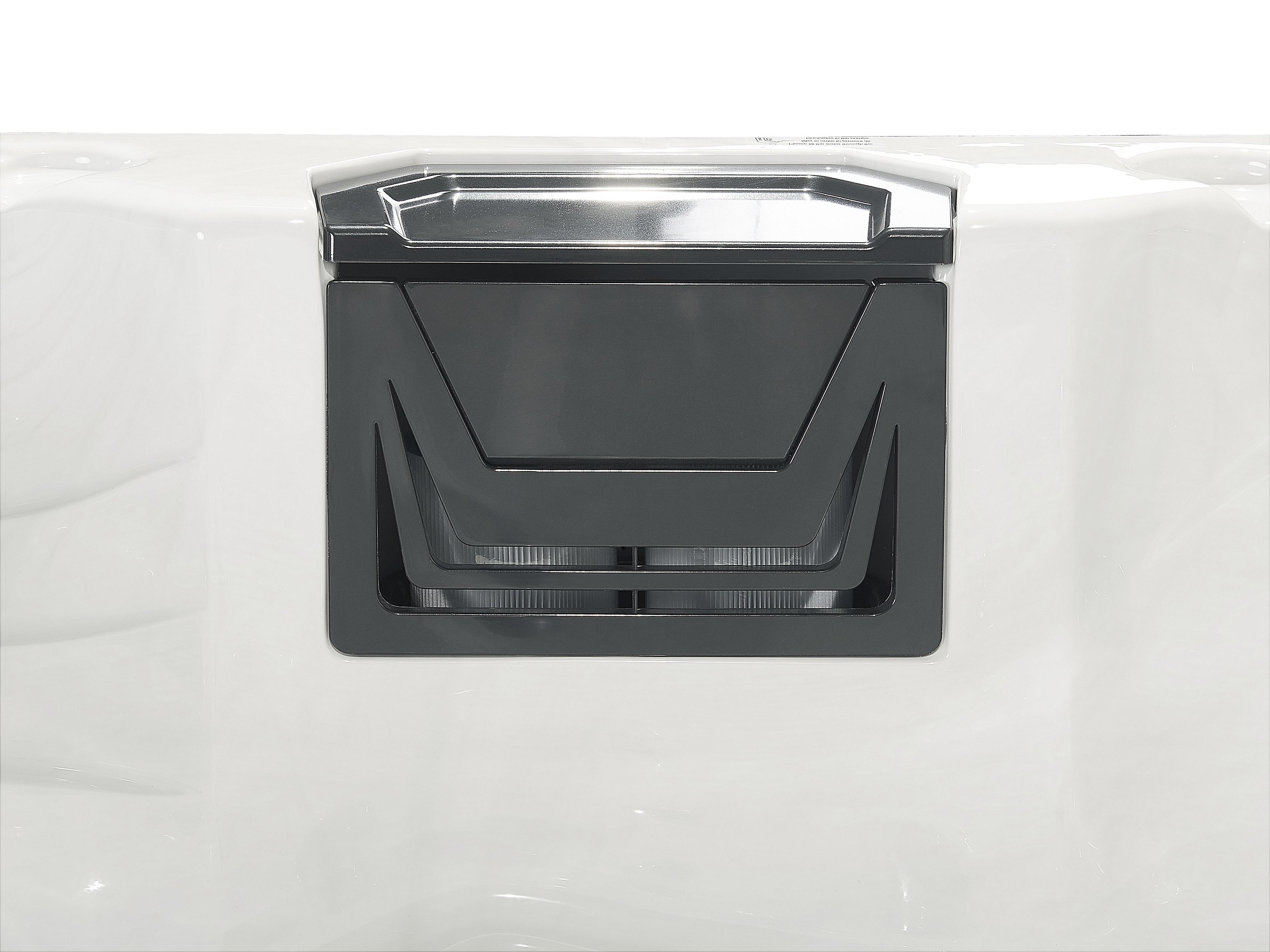 Buiten hottub met LED LASTARRIA Wit