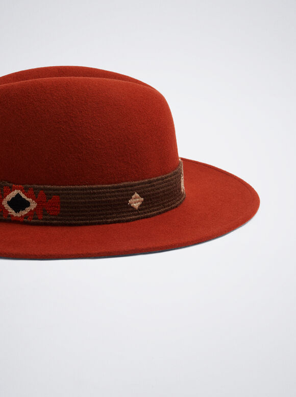 Gorro de lã - Laranja