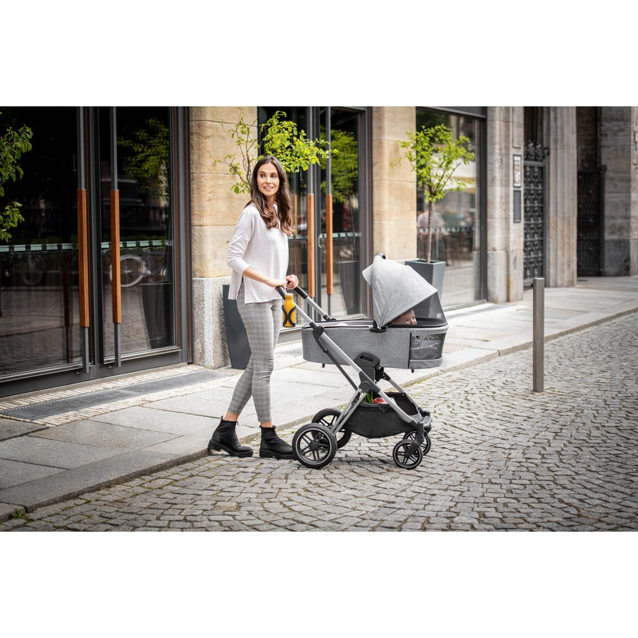 hauck Kinderwagen Vision X Set Black Melange Beige