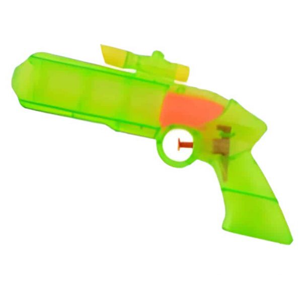 Solmar Pistola de Água Compacta Translúcida 22 cm Verde