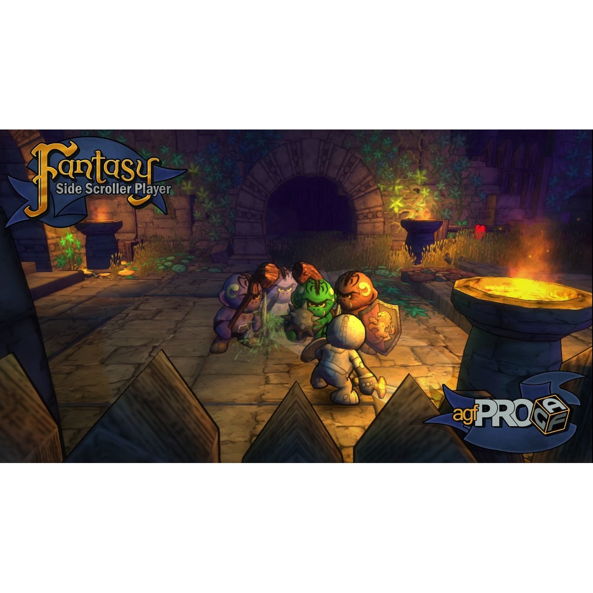 Axis Game Factory s AGFPRO Fantasy Side-Scroller Player - PC Windows,M