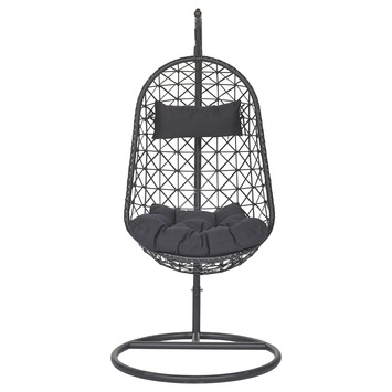 Hangstoel Fieve zwart