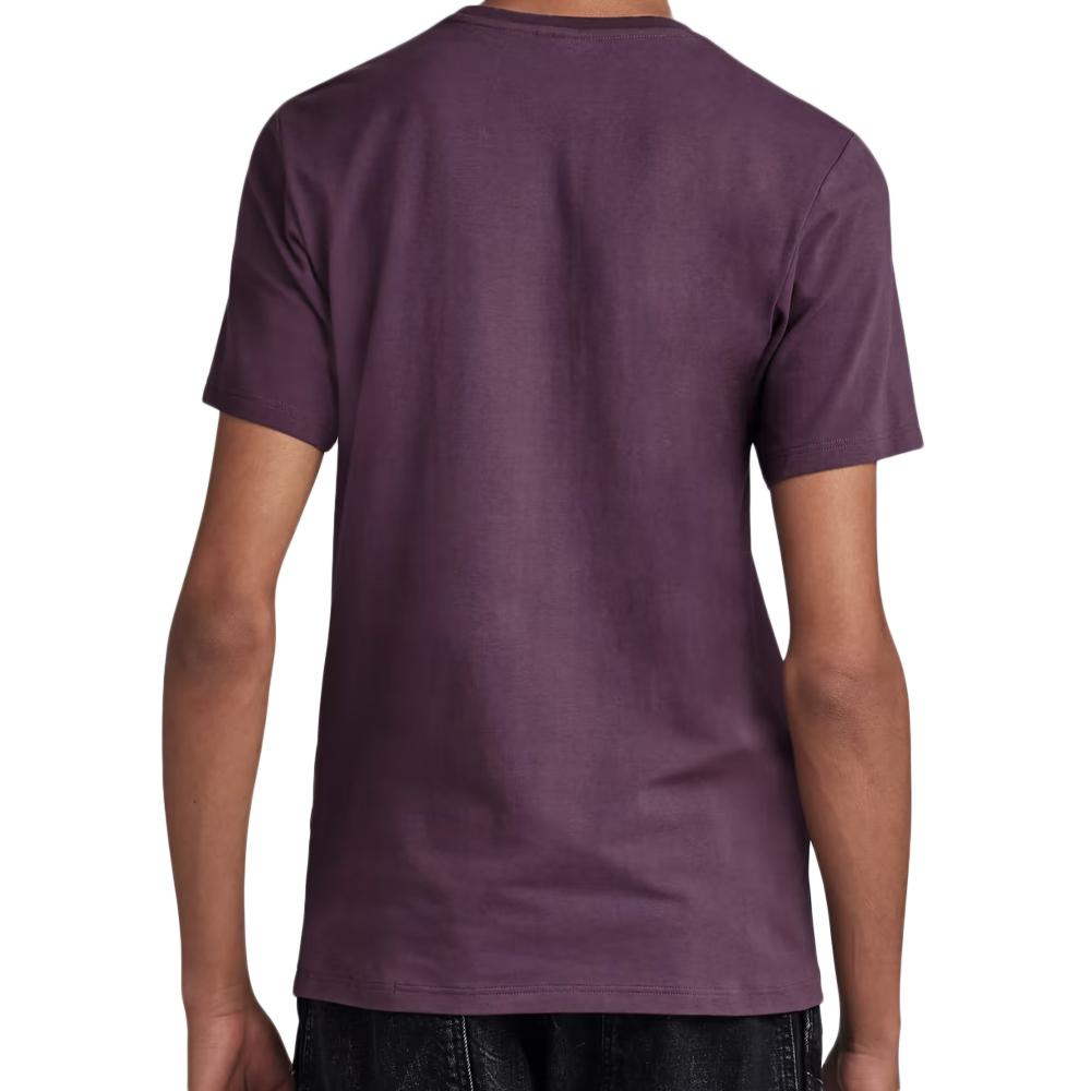 T-shirt Violet Homme G-Star Raw D19070