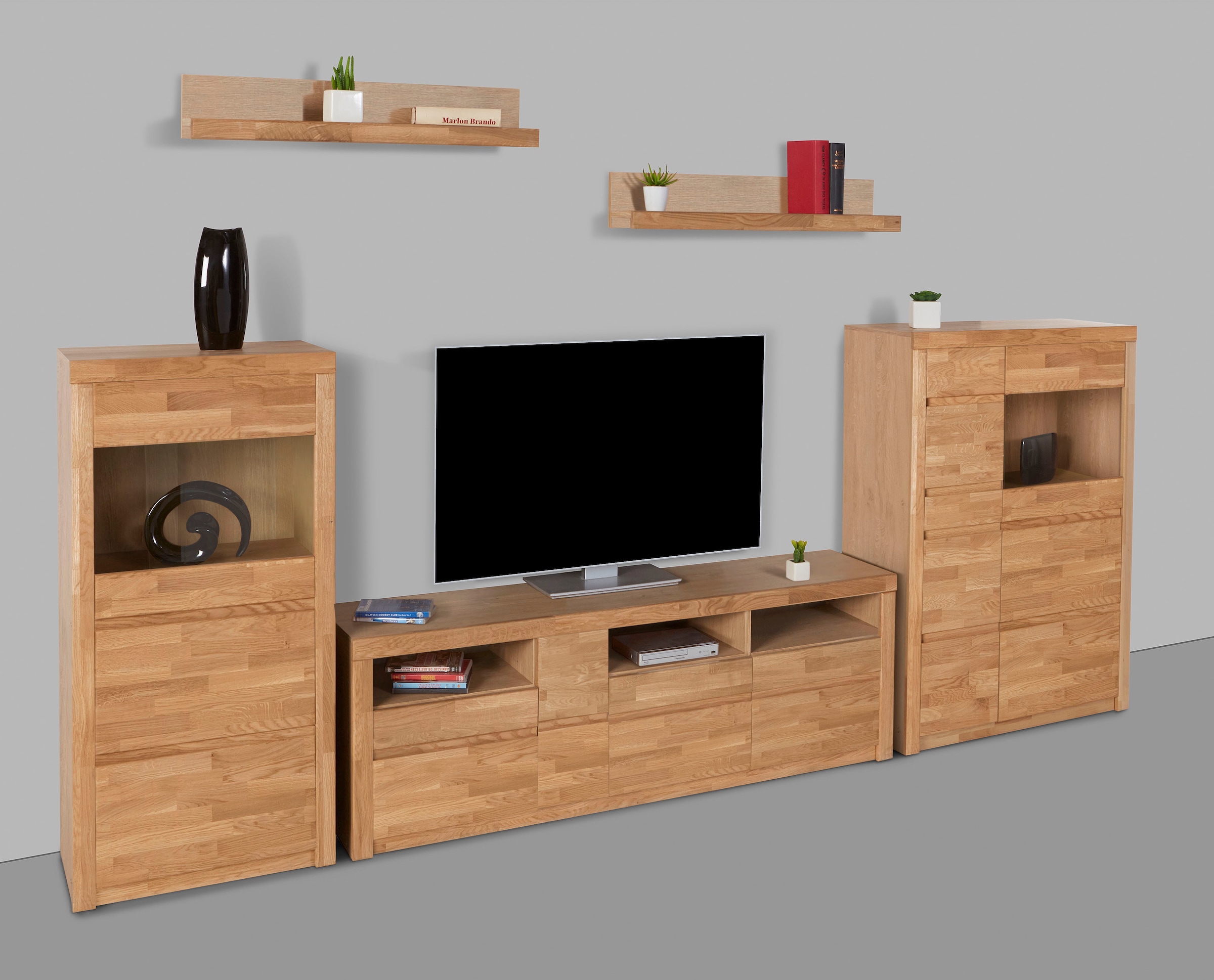 Home affaire Wohnwand »Silkeborg« Set, 5 Stk. tlg.