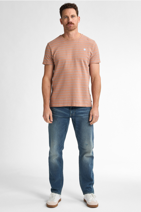 Petrol Industries oranje heren t-shirt